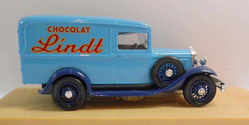 Eligor 1/43 Scale Model 1071 FORD V8 CAMIONNETTE 1934 LINDT - Lt Blue