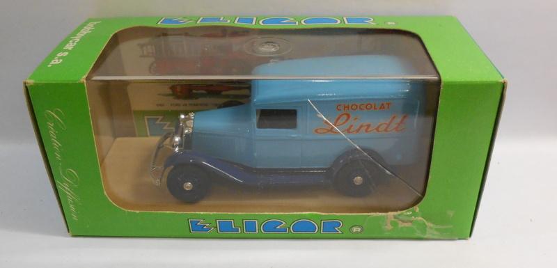 Eligor 1/43 Scale Model 1071 FORD V8 CAMIONNETTE 1934 LINDT - Lt Blue