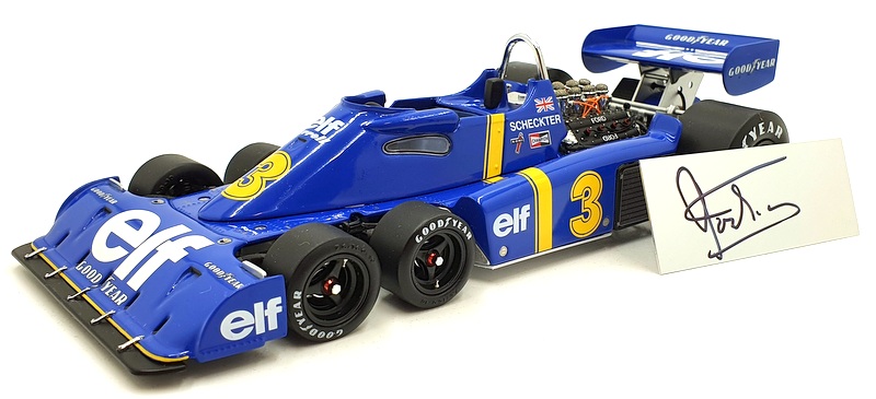 Exoto 1/18 Scale diecast 97040 Tyrrell Ford P34 6 Wheeler F1 J