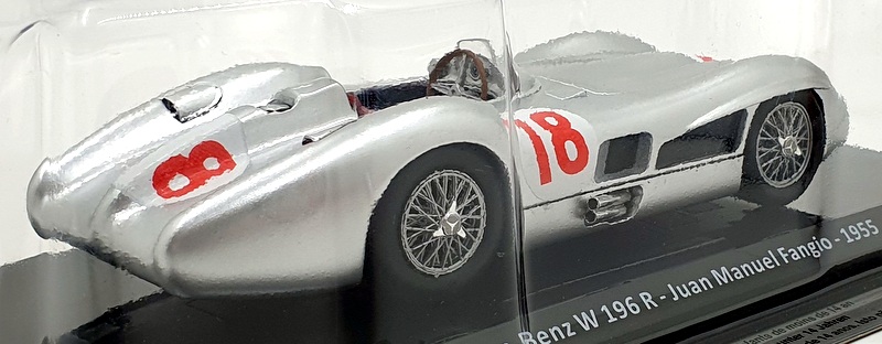 Altaya 1/24 Scale Diecast AL181223B - 1955 Mercedes-Benz W 196 R J.M.Fangio #18