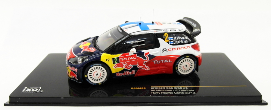 Ixo 1 43 Scale Ram4 Citroen Ds3 Wrc 2 Monte Carlo 12 Ebay