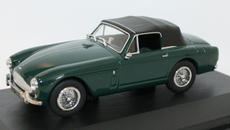 Oxford Diecast 1/43 Scale AMDB2002 - Aston Martin DB2 MKIII DHC BR Green