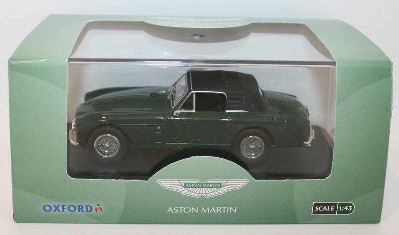 Oxford Diecast 1/43 Scale AMDB2002 - Aston Martin DB2 MKIII DHC BR Green