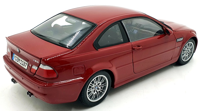 Kyosho 1/18 Scale Diecast 80 43 0 009 758 - BMW M3 Coupe - Red