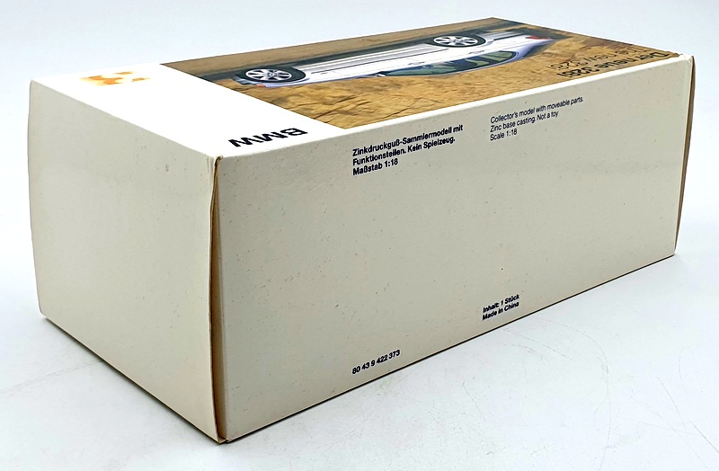 Boîte Vide Pour Miniature Minichamps BMW 328i – Échelle 1/18, Référence 80 43 9 422 373