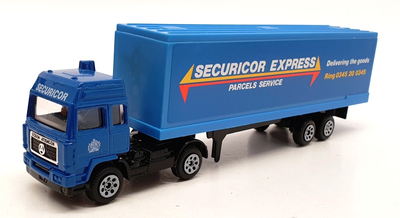 Corgi Diecast Appx 20cm Long C1238 - Seddon Atkinson Securicor Express - Blue