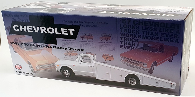 Acme 1/18 Scale Model 1801700 - 1967 Chevrolet C30 Ramp
