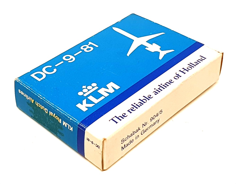 Schabak 1/600 Scale 904/5 - Douglas DC-9-81 Aircraft KLM Holland