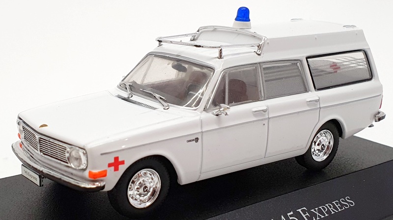 Atlas Edition 1/43 Scale Model Car 7495007 - Volvo 145 Express Ambulance