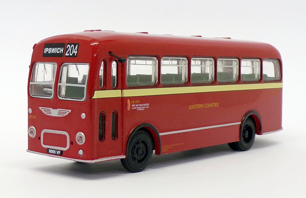 Base B-T Models 1/76 Scale B201B - Bristol MW - Eastern Counties 1959-74 Base B-T Models 1/76 Scale B201B - Bristol MW - Eastern Counties 1959-74