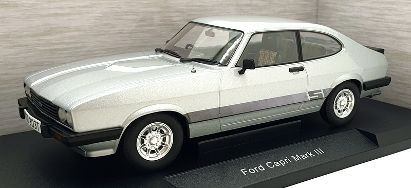 Model Car Group 1/18 Scale Diecast MCG18797 - Ford Capri Mark III RHD - Silver Model Car Group 1/18 Scale Diecast MCG18797 - Ford Capri Mark III RHD - Silver