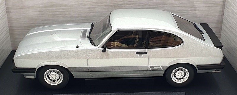 Model Car Group 1/18 Scale Diecast MCG18797 - Ford Capri Mark III RHD - Silver Model Car Group 1/18 Scale Diecast MCG18797 - Ford Capri Mark III RHD - Silver