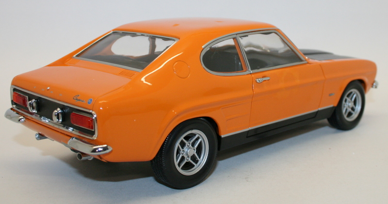 Minichamps 1/18 Scale 150 089077 Ford Capri MK1 RS2600 1970 Orange