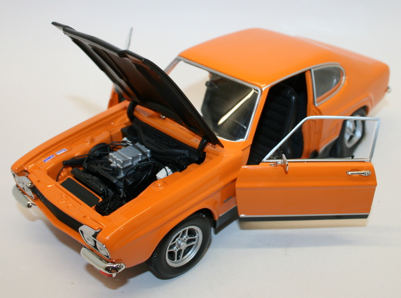 Minichamps 1/18 Scale 150 089077 Ford Capri MK1 RS2600 1970 Orange