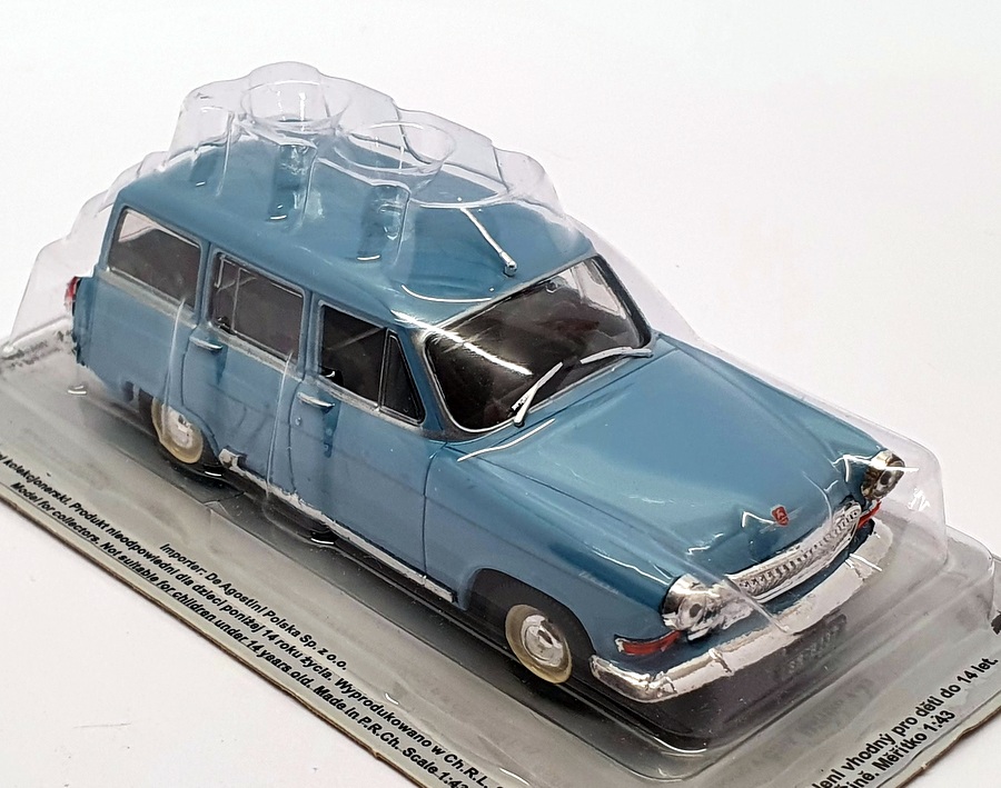 Altaya 1/43 Scale Model Car AL30121F - Wolga Gaz M-22 - Blue
