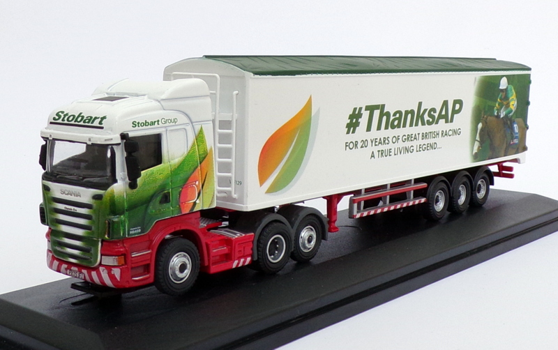 Oxford Diecast 1/76 Scale 76SHL06WF Scania Truck Stobart McCoy