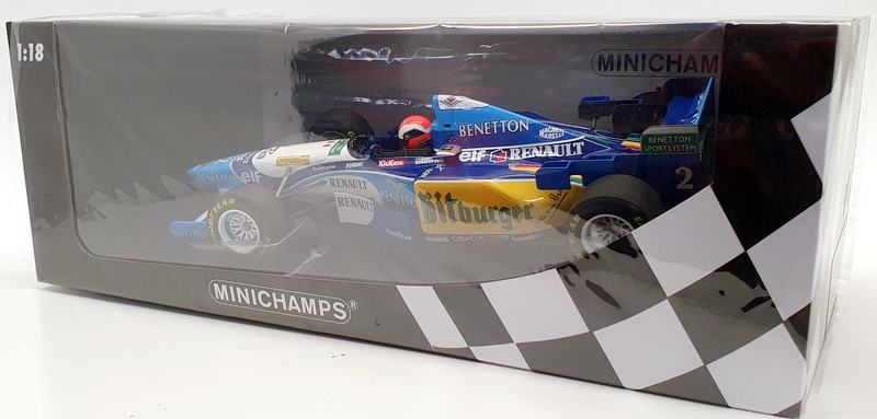 Minichamps 1/18 Scale 110 950802 - Benetton Renault B195 J.Herbert 1st Winner 95