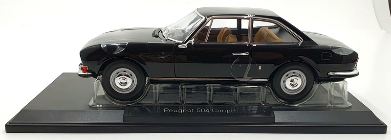 ノレブ Norev プジョー　 PEUGEOT 504 1/18 Peugeot 504 Coupe Black Norev 1/18 - New 1972 Model