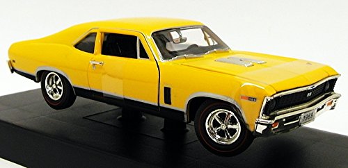 Signature Models 1/32 Scale Truck 32436 - 1969 Chevrolet Nova SS - Yellow