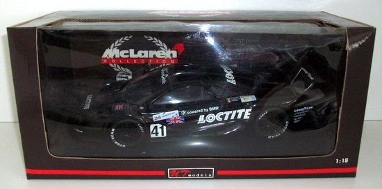 UT MODELS 1/18 - 39821 MCLAREN F1 GTR LE MANS LOCTITE BSCHER / CAPELLO / PIRRO