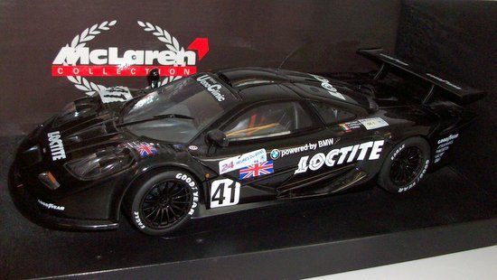 UT MODELS 1/18 - 39821 MCLAREN F1 GTR LE MANS LOCTITE BSCHER / CAPELLO / PIRRO