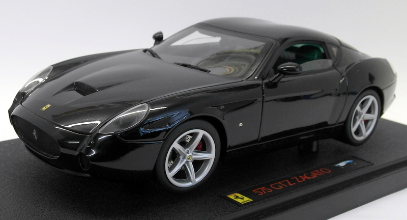 Hot Wheels 1/18 Scale diecast - L2983 Ferrari 575 GTZ Zagato Black