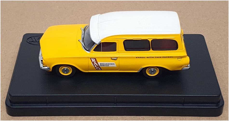 Trax Models 1/43 Scale TR55C - 1963 Holden EH Van (RACQ) Yellow/White