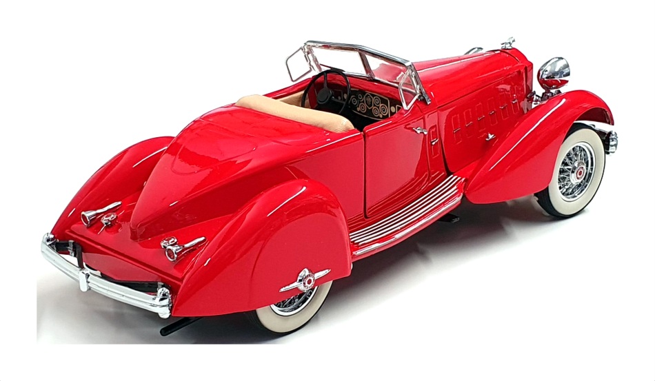 Danbury Mint 1/24 Scale FM15422 - 1934 Packard V-12 Le Baron Speedster - Red Danbury Mint 1/24 Scale FM15422 - 1934 Packard V-12 Le Baron Speedster - Red