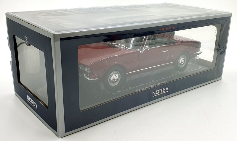 Norev 1/18 Scale Diecast 184818- 1969 Peugeot 504 Cabriolet