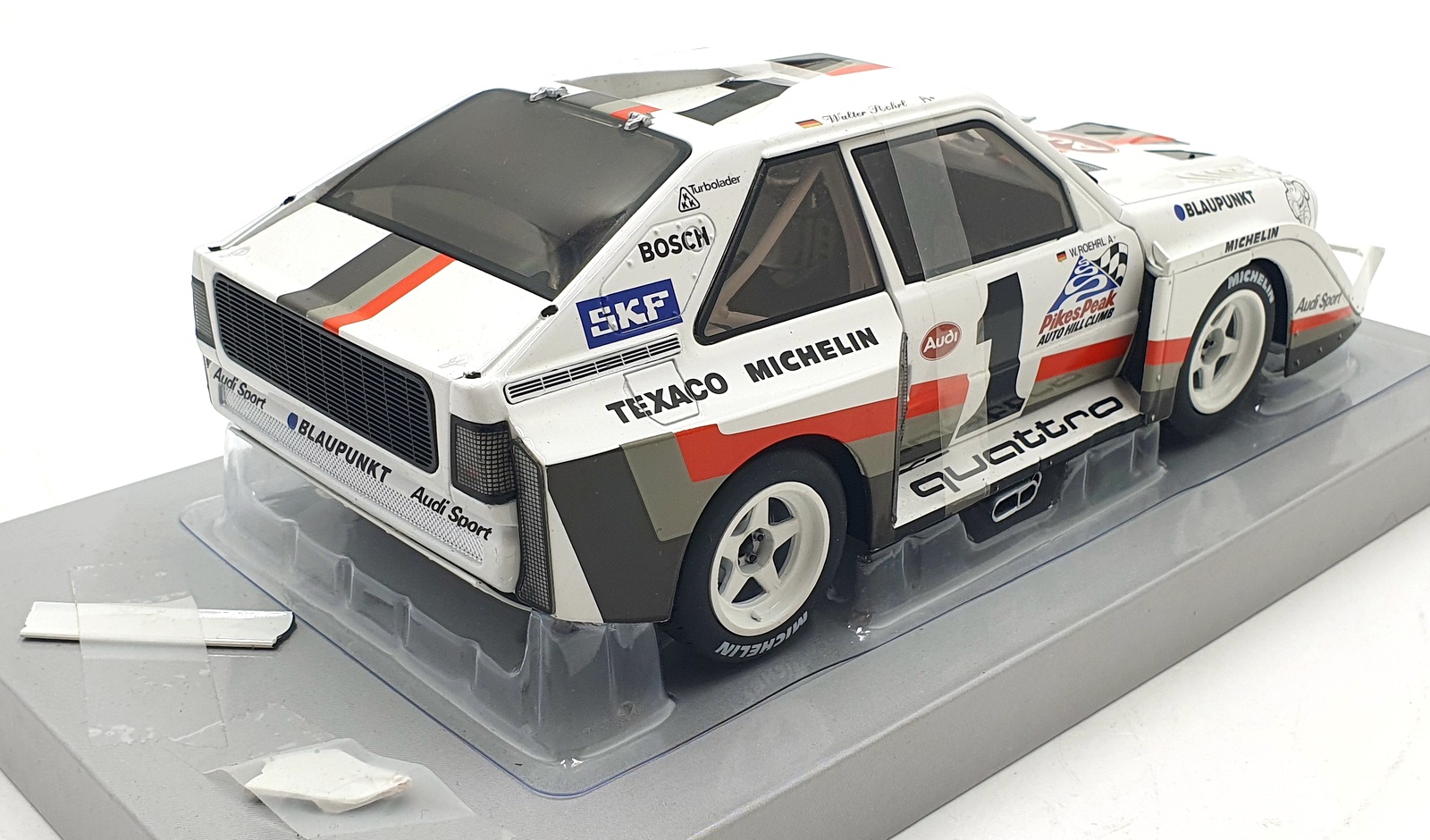 Werk83 1/18 Scale W1802801C - Audi S1 #1 1st Pikes Peak 1987 - Rohrl Werk83 1/18 Scale W1802801C - Audi S1 #1 1st Pikes Peak 1987 - Rohrl