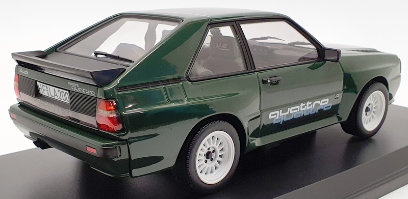 Norev 1/18 Scale 188318 - 1985 Audi Sport Quattro - Green