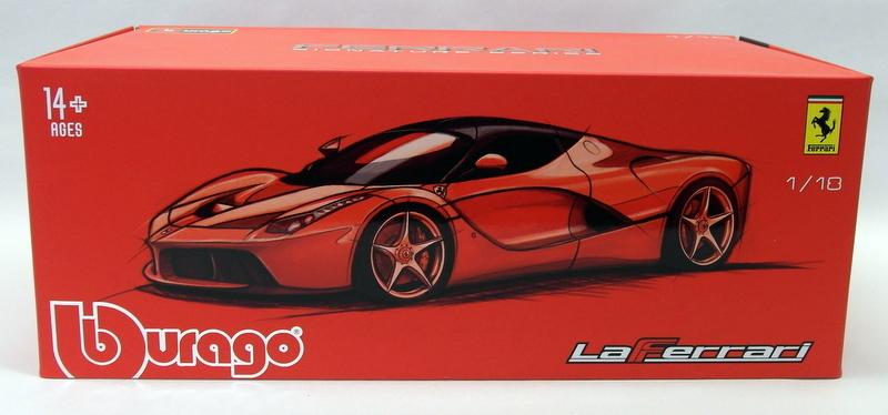 ブラーゴ　シグネチャー　LaFerrari 1/18 新品未開封 BBurago Diecast Ferrari, Matte Black | LIVECARMODEL