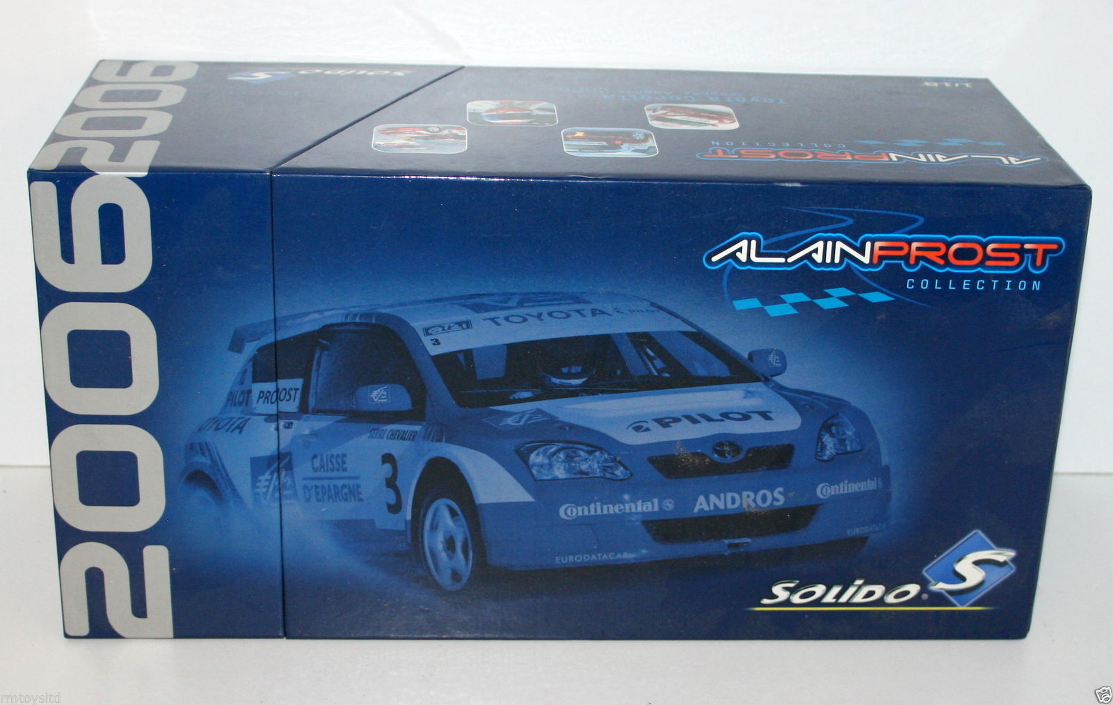SOLIDO 1/18 83501 TOYOTA COROLLA TROPHEE ANDROS 2006 SOLIDO 1/18 83501 TOYOTA COROLLA TROPHEE ANDROS 2006