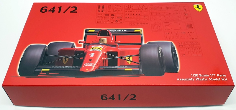 Fujimi 1/20 Scale Model Kit 092140 - Ferrari 641/2