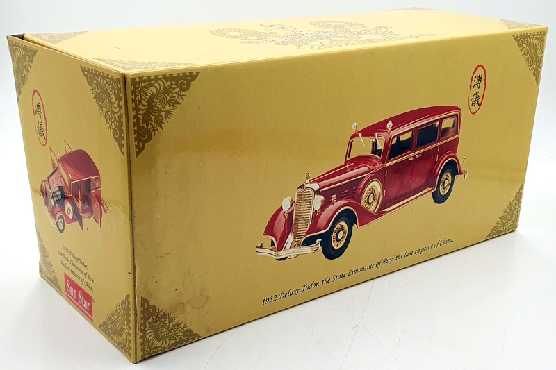 Sun Star 1/18 Scale Diecast 4100 1932 Deluxe Tudor State Limo Puyi Emperor China