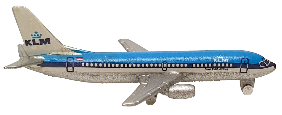Schabak 1/600 Scale Diecast 925/5 - Boeing 737-300 - KLM