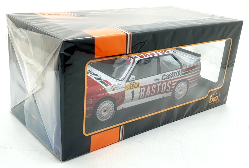 IXO Models 1/18 Scale 18RMC081A - BMW M3 E30 #1 Spa Bastos 1991 Ravaglia