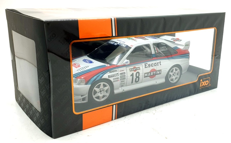 Ixo 1/18 Scale 18RMC171A.22 - Ford Escort WRC #18 Rallye Sanremo 1998 Ixo 1/18 Scale 18RMC171A.22 - Ford Escort WRC #18 Rallye Sanremo 1998
