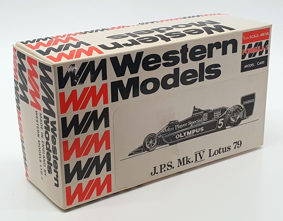 Western Models 1/24 Scale WF1 - F1 Lotus Mk. IV 79 Black - FAULTY