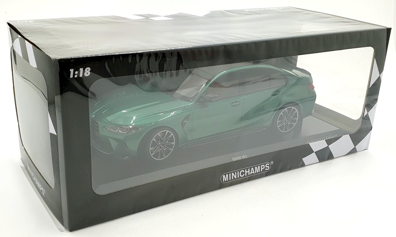Minichamps 1/18 Scale 155 020200 BMW M3 2020 - Metallic Green