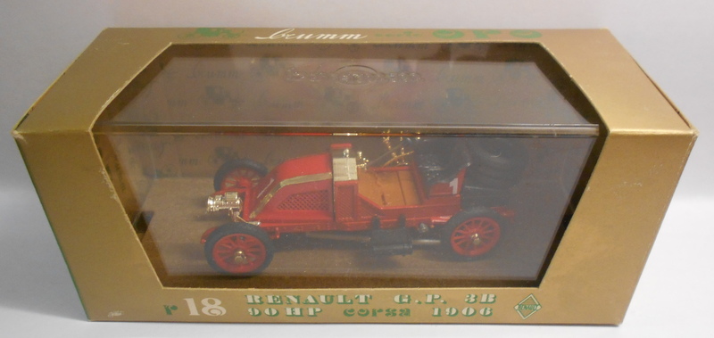 Brumm 1/43 Scale Metal Model - R18 RENAULT GP 3B HP 90 CORSA 1906