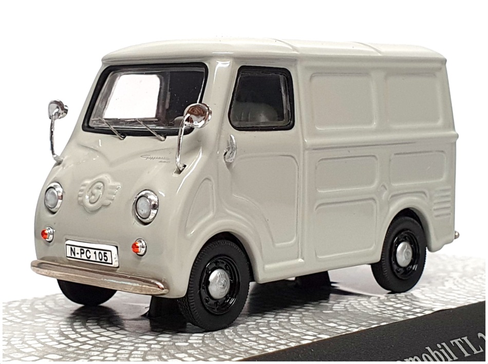 Premium ClassiXXs 1/43 Scale 11100 - Goggomobil TL250 Van - Grey Premium ClassiXXs 1/43 Scale 11100 - Goggomobil TL250 Van - Grey