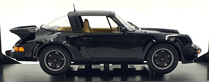 Norev 1/18 Scale Diecast 187525 - Porsche 911 Turbo Targa - Black