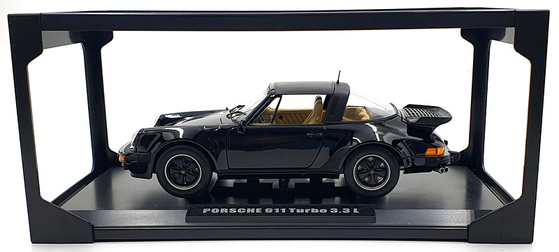 Norev 1/18 Scale Diecast 187525 - Porsche 911 Turbo Targa - Black