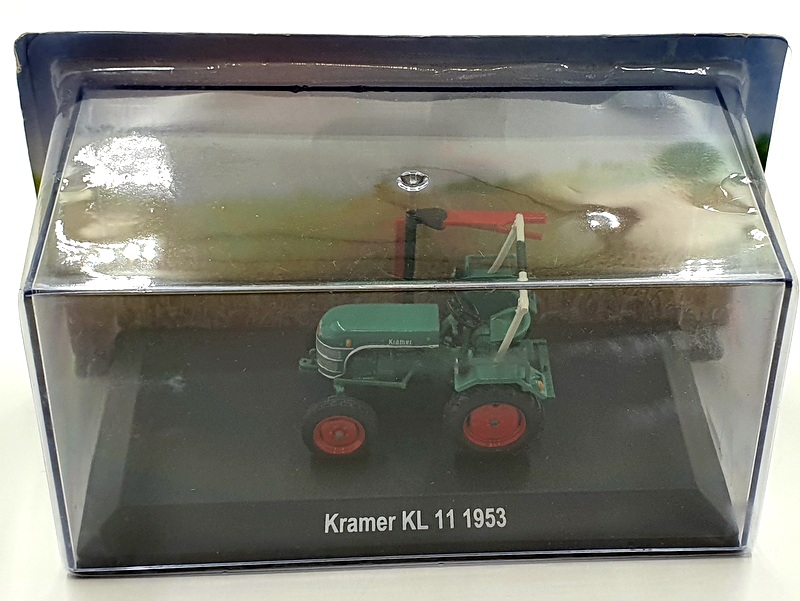 Hachette 1/43 Scale Model Tractor HL26 - 1953 Kramer KL 11 - Green