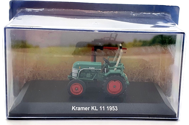 Hachette 1/43 Scale Model Tractor HL26 - 1953 Kramer KL 11 - Green