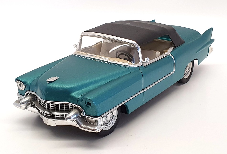 Solido 1/21.5 Scale Diecast 19721 - 1955 Cadillac Eldorado - Green/Black