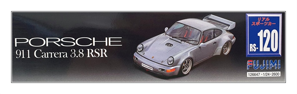 Fujimi 1/24 Scale Unbuilt Kit 126647 - Porsche 911 Carrera 3.8 RSR