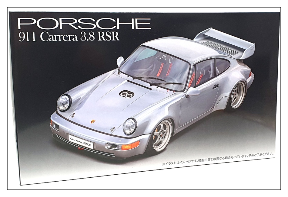 Fujimi 1/24 Scale Unbuilt Kit 126647 - Porsche 911 Carrera 3.8 RSR