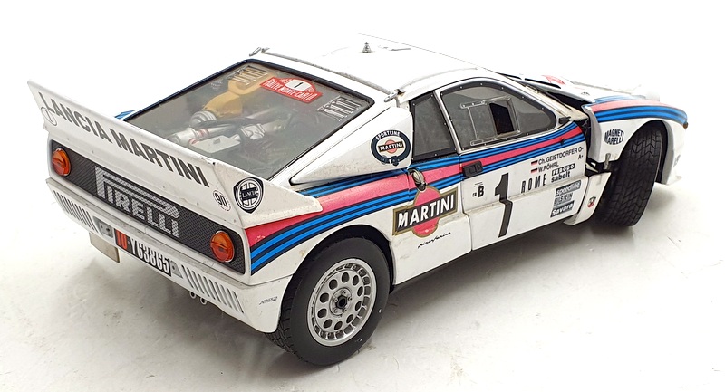 Kyosho 1/18 Scale Diecast 13625G - Lancia 037 Rally Martini RMC #1